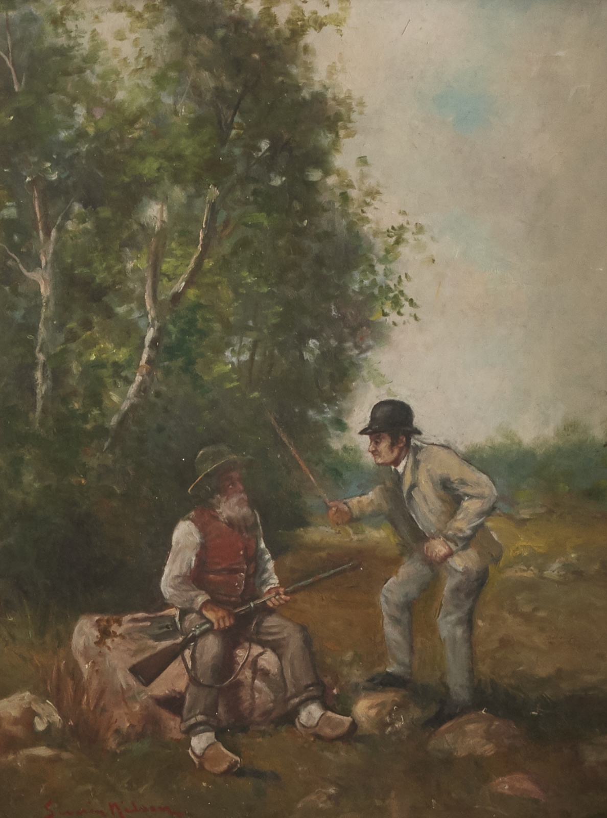 Olja på pannå, Severin Nilsson