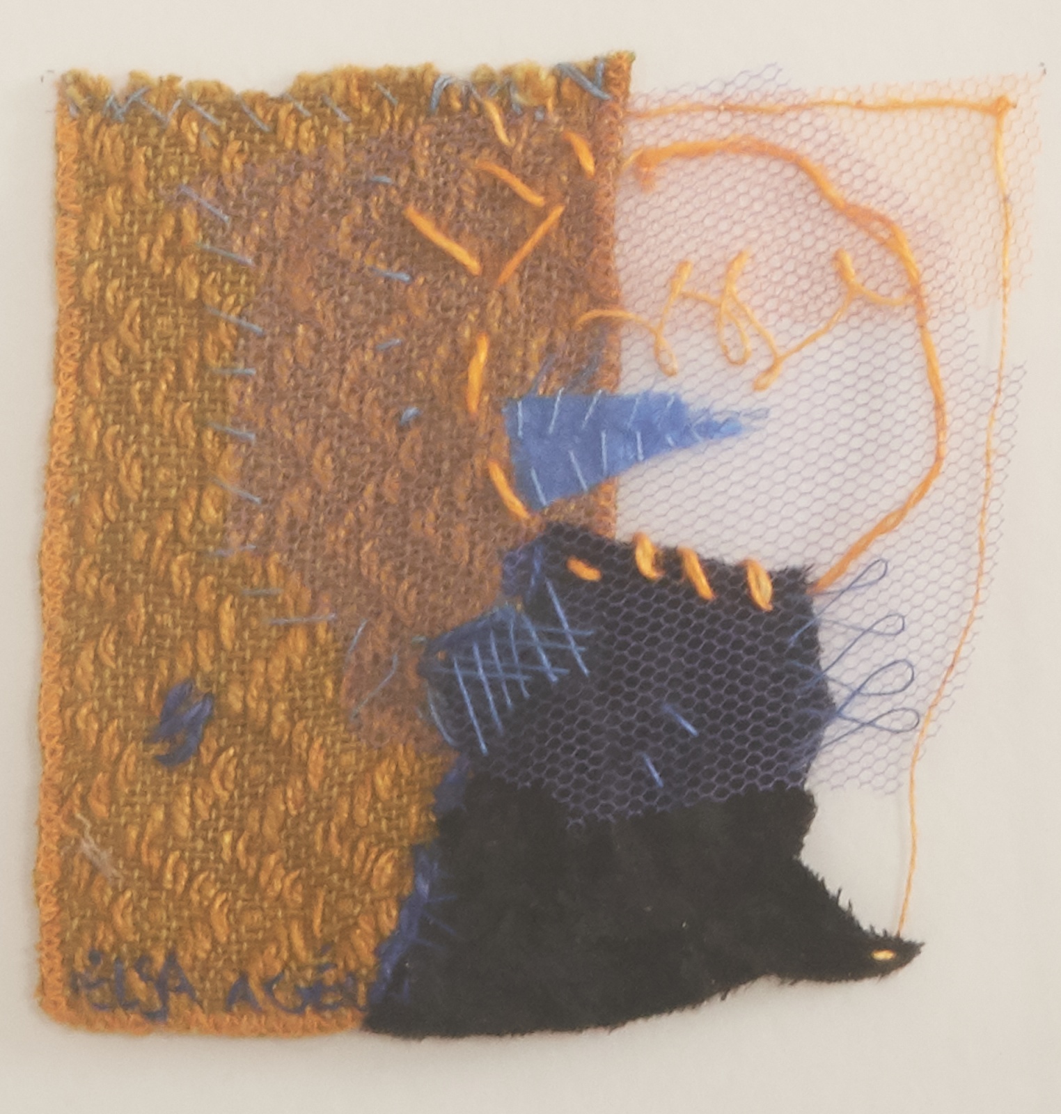 Brodericollage, Elsa Agelii