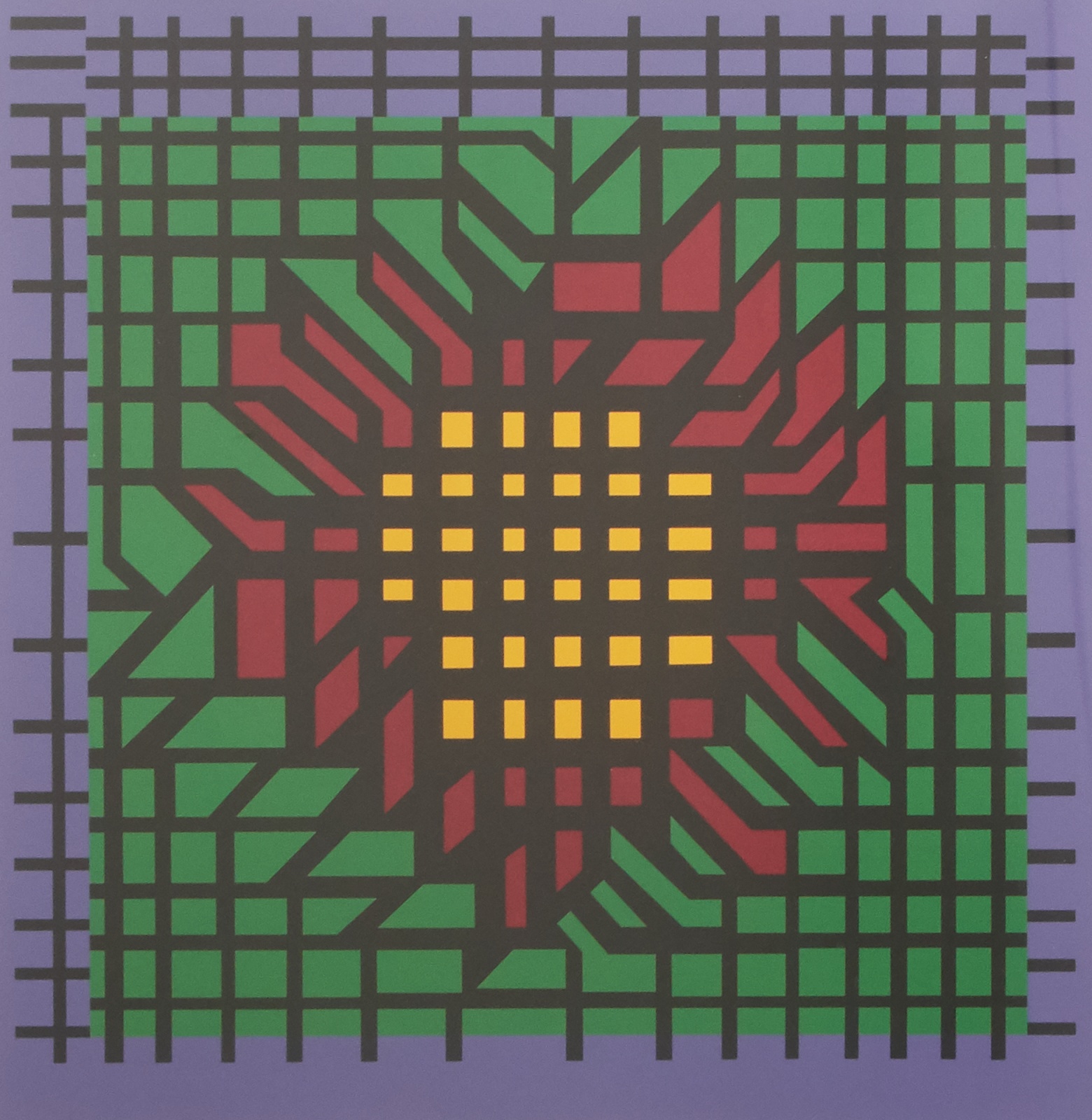 Färglitografi, Victor Vasarely