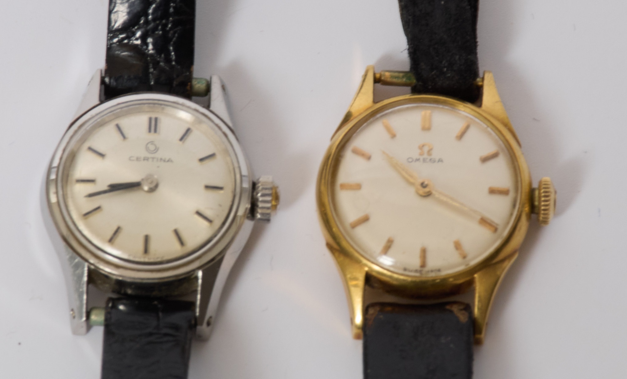 Armbandsur, dam, Omega 18-k guld