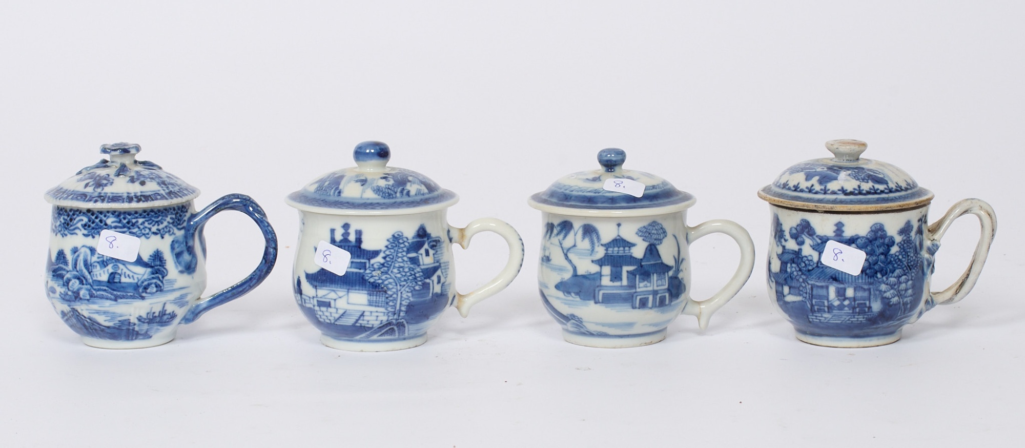 Krämkoppar, 17-1800- tal, Kina